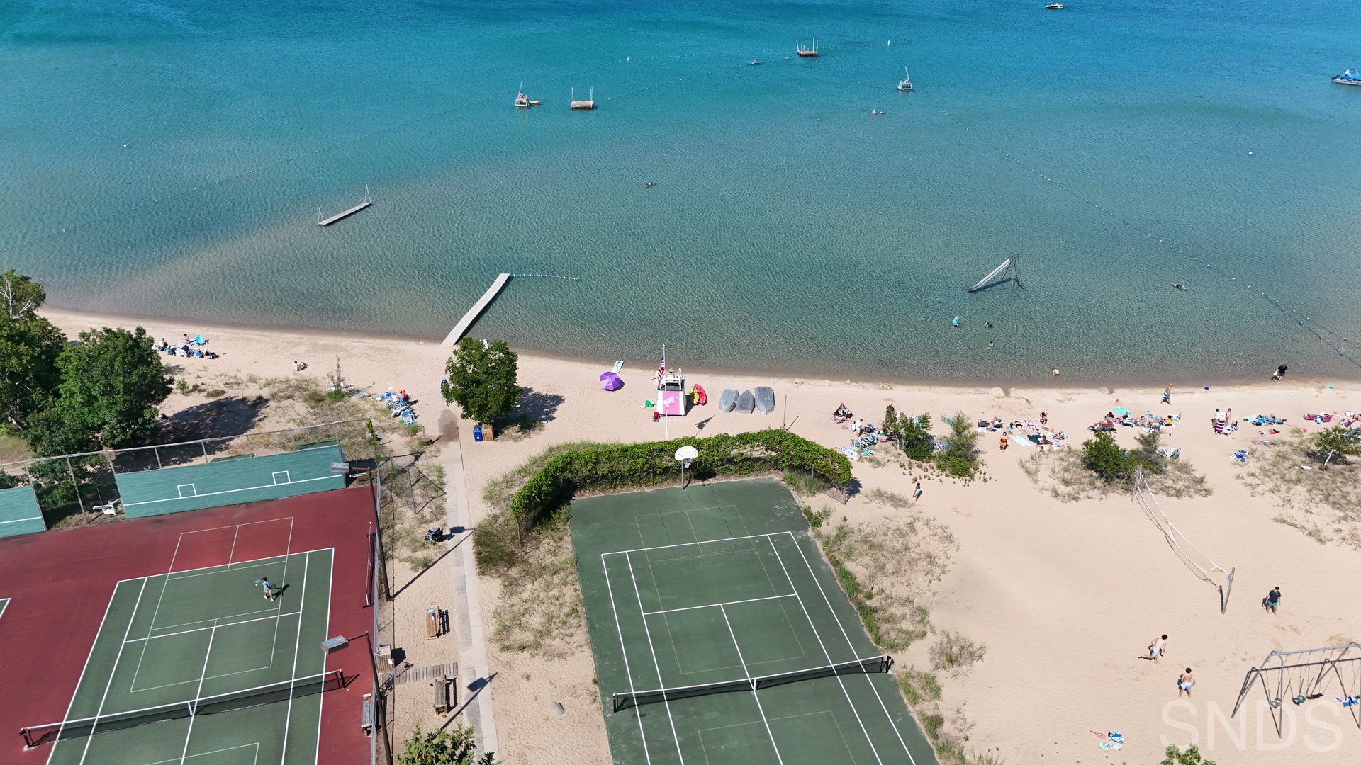Csa Courts And Beach