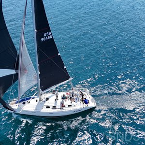 Black Sail Boat 1