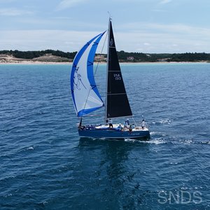 White Sail Boat 1