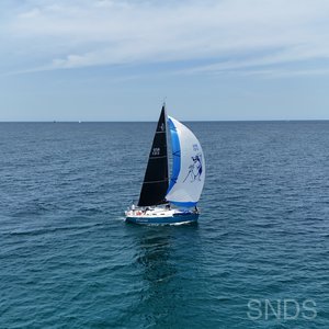 White Sail Boat 3