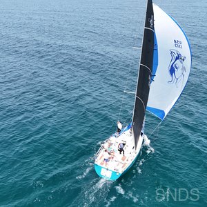 White Sail Boat 4